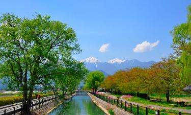 Allotjaments amb onsen a Azumino