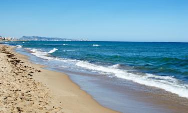 Locations près de la plage à Xeraco