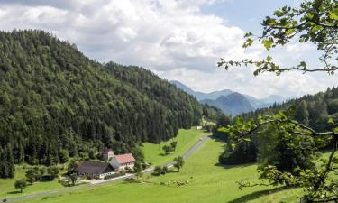 Ģimenes viesnīcas pilsētā Sankt Pankraz