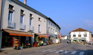 Chaty v destinácii Monthureux-sur-Saône