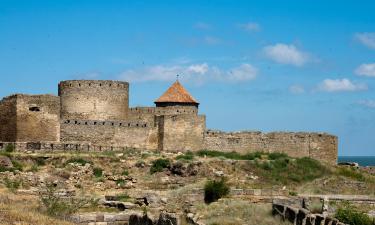 Bilhorod-Dnistrovski şehrindeki otoparklar