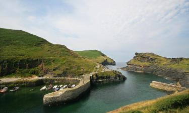 Casas rústicas em Boscastle