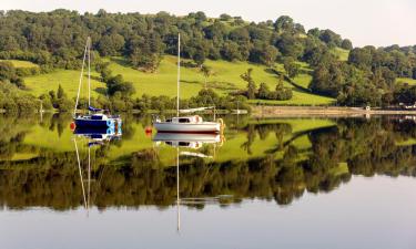 Cottages in Llangower