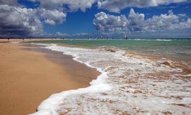 Hotéis na praia em Playa Jandia