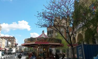 Camere con cucina a Les Lilas