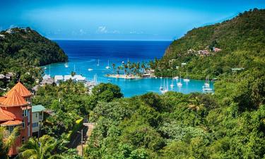 Marigot Bay şehrindeki oteller