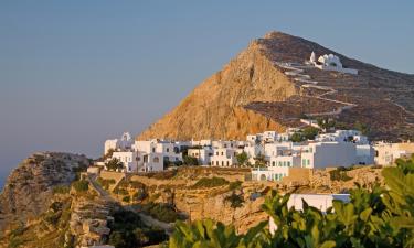 Hotel dengan Kolam Renang di Chora Folegandros