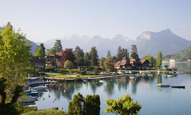 Hoteles en Talloires