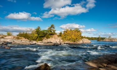 Burleigh Falls şehrindeki otoparklar