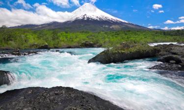 Brunarice v mestu Puyehue