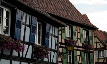 Hoteles con estacionamiento en Kintzheim