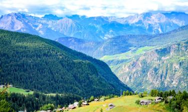 Hoteles familiares en Chamois