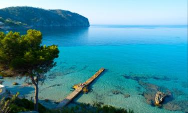 Hoteli uz plažu u gradu 'Camp de Mar'