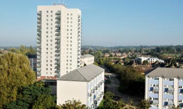 Hotéis econômicos em Borehamwood