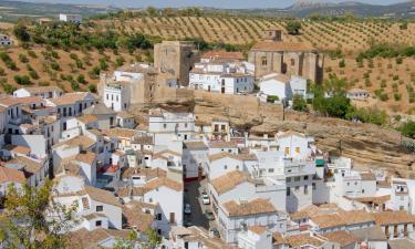 Hoteles en Setenil