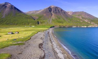 Viesnīcas pilsētā Borgarfjordureistri