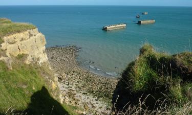 Hoteles con estacionamiento en Bény-sur-Mer