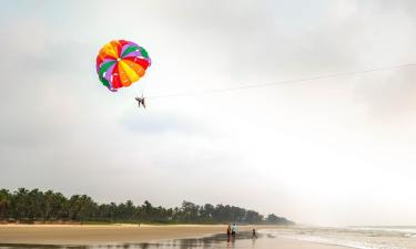 Hotéis na praia em Majorda