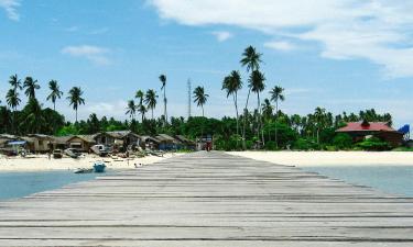 Zasebne nastanitve v mestu Pulau Mabul 