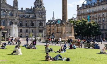 Glasgow şehrini ziyaret edin