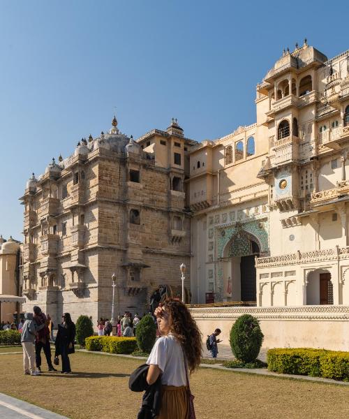 Ein schöner Blick auf Udaipur