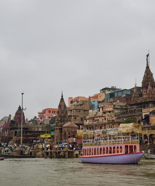 Ein schöner Blick auf Varanasi