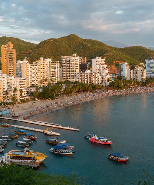 A beautiful view of Santa Marta