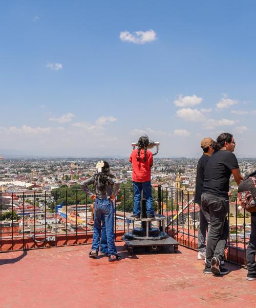 A beautiful view of Puebla