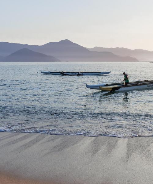 Una panoràmica bonica de Ubatuba