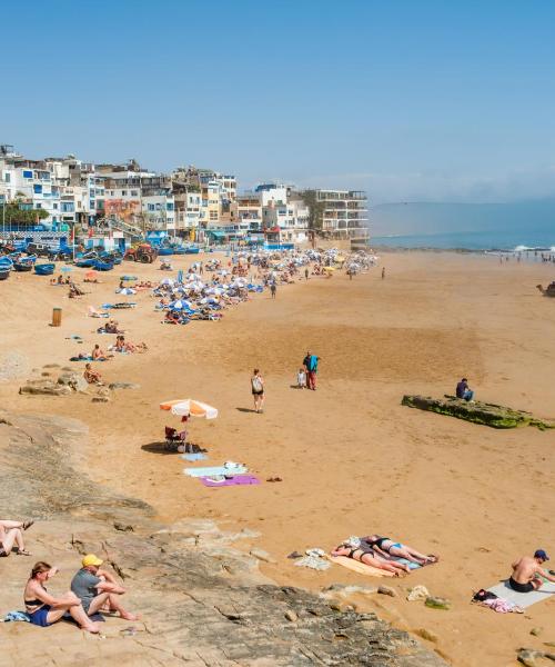 Ein schöner Blick auf Agadir
