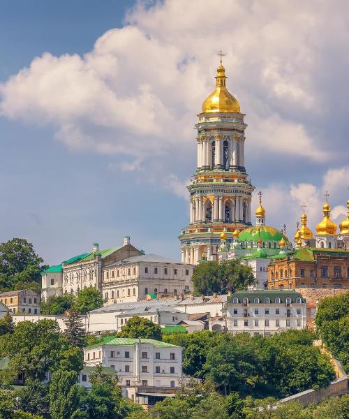 Uma linda vista de: Kiev
