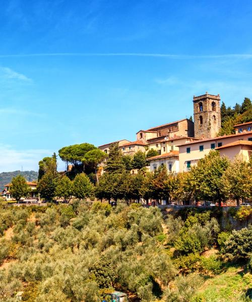A beautiful view of Montecatini Terme