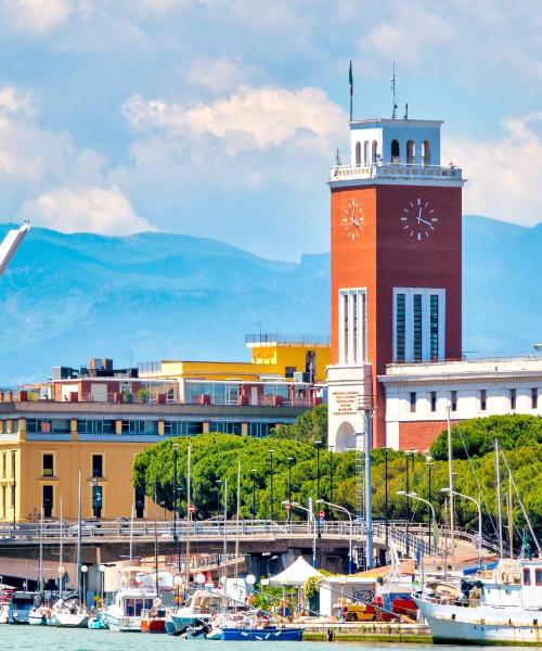 Ein schöner Blick auf Pescara