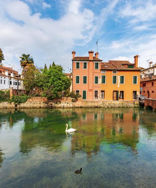Een mooi uitzicht op Treviso