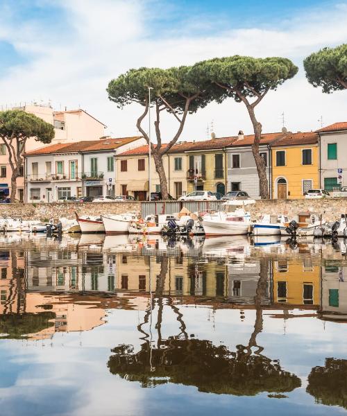 A beautiful view of Viareggio