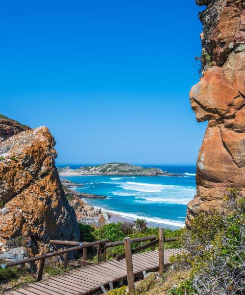 A beautiful view of Plettenberg Bay