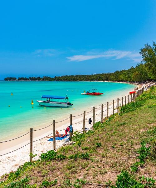 A beautiful view of Grand-Baie