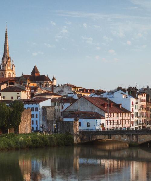 A beautiful view of Bayonne