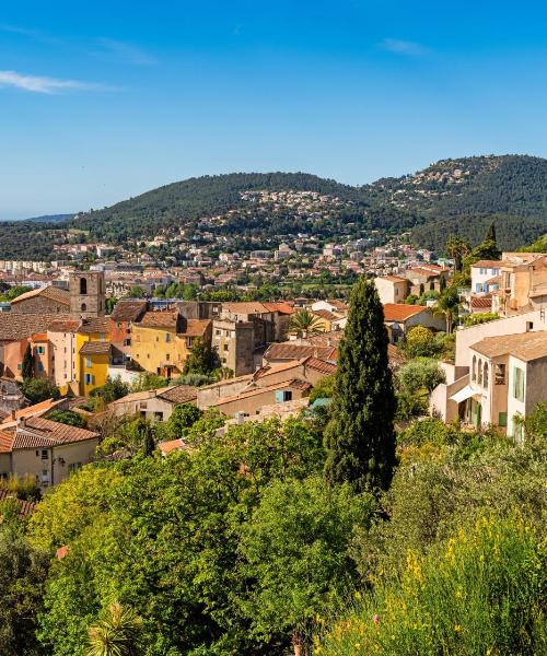 A beautiful view of Hyères