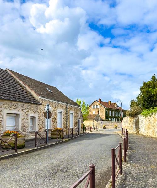 Ein schöner Blick auf Limoges