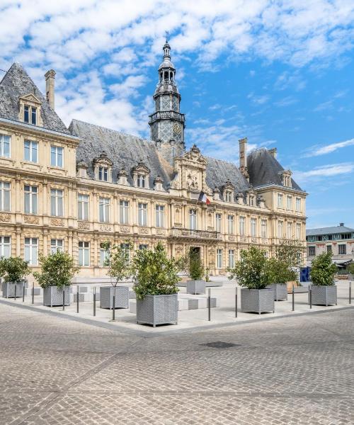 Una panoràmica bonica de Reims