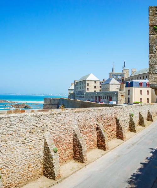 A beautiful view of Saint Malo
