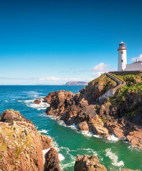 Ein schöner Blick auf Donegal