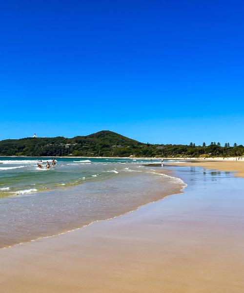 A beautiful view of Byron Bay