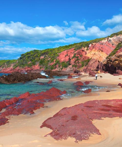 Una panoràmica bonica de Merimbula
