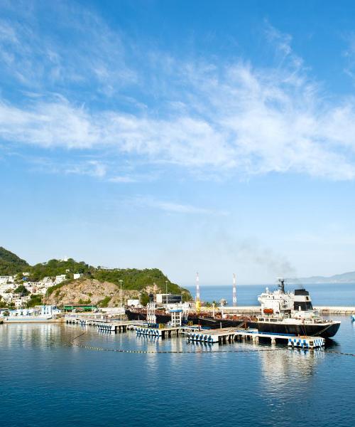 Una hermosa vista de Manzanillo