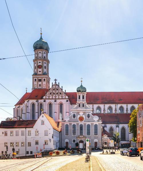 En vacker bild av Augsburg