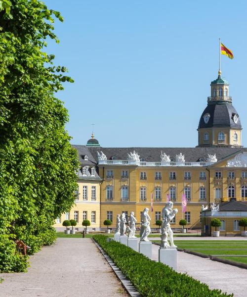 A beautiful view of Karlsruhe