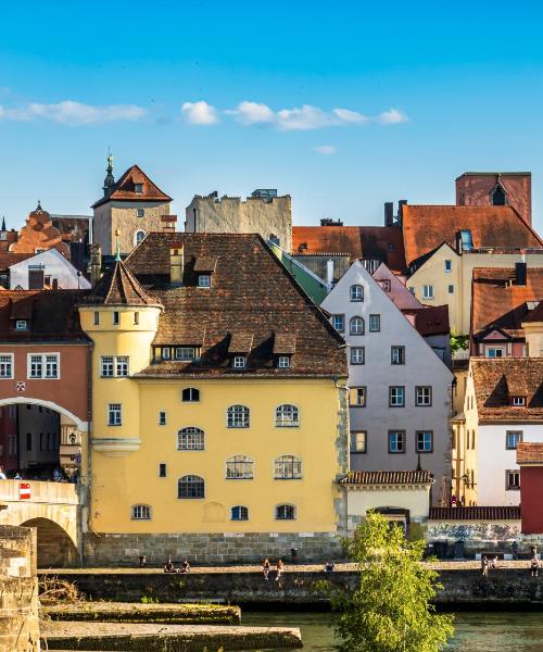 A beautiful view of Regensburg