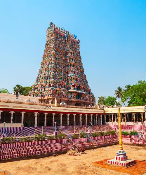 A beautiful view of Madurai